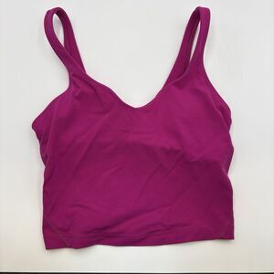 Lululemon Align Athletic Ripened Raspberry Tank Top 4